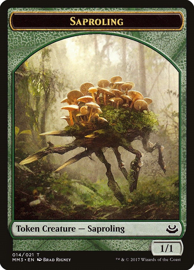Image for Saproling Token (14) [Modern Masters 2017] - Magic: The Gathering