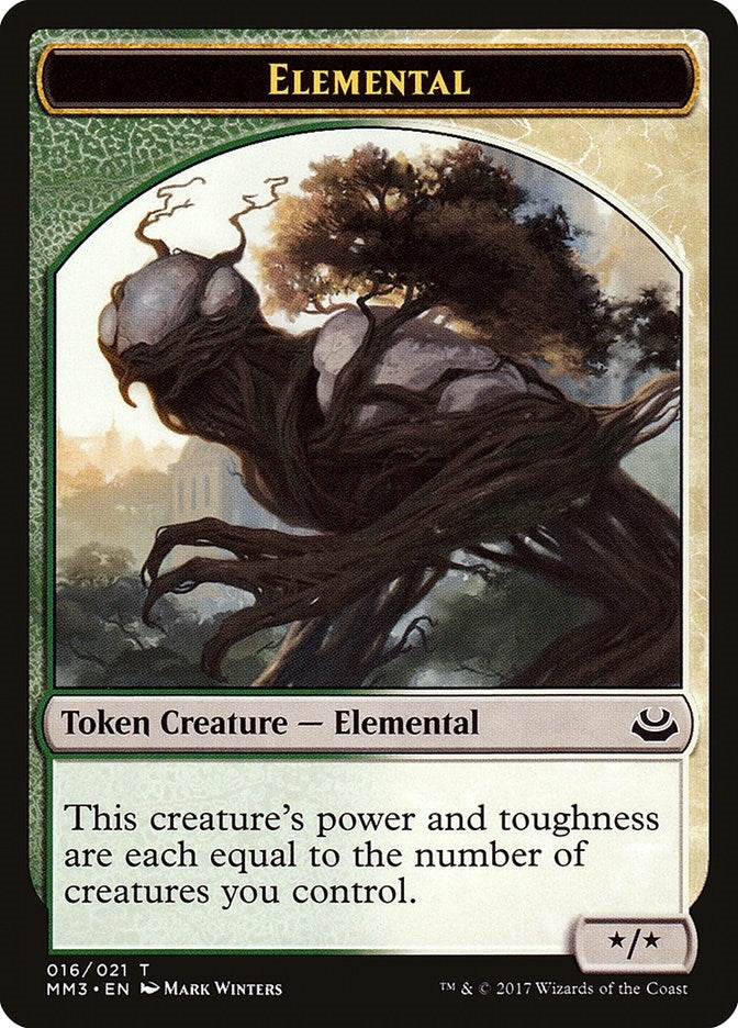 Image for Elemental Token (16) [Modern Masters 2017] - Magic: The Gathering