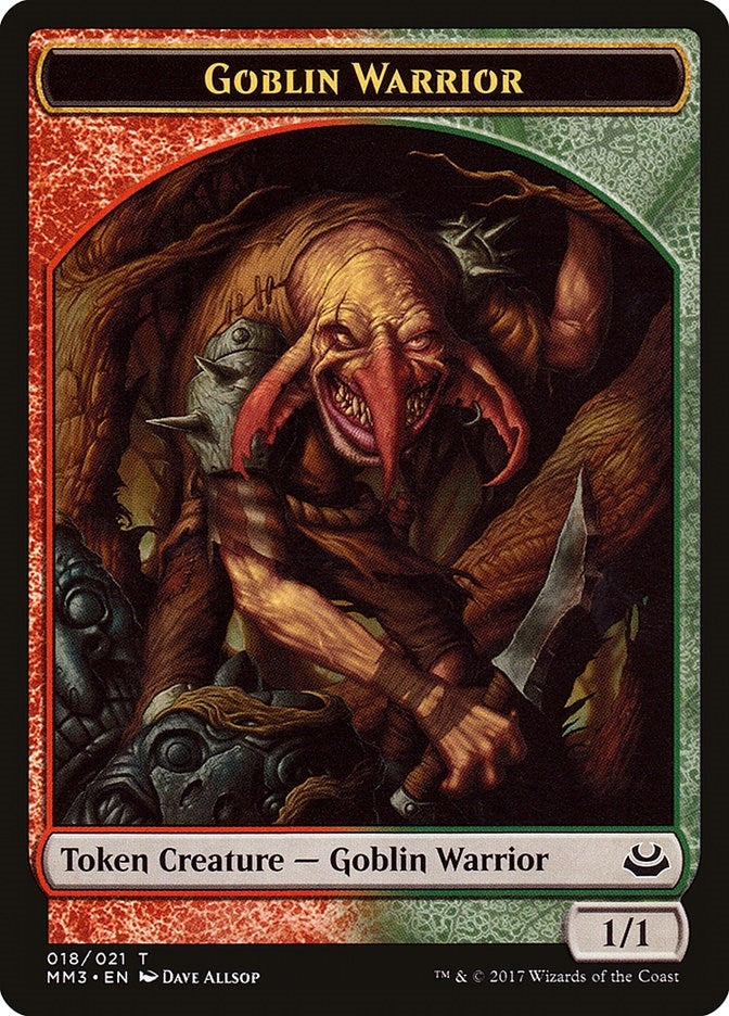 Image for Goblin Warrior Token (18) [Modern Masters 2017] - Magic: The Gathering