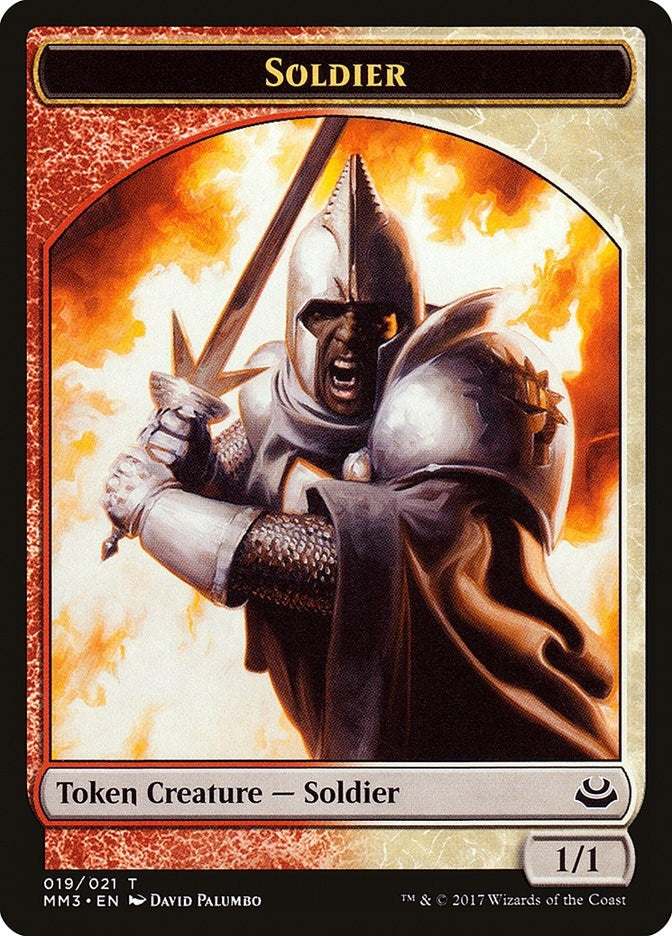 Image for Soldier Token (019) (19) [Modern Masters 2017] - Magic: The Gathering