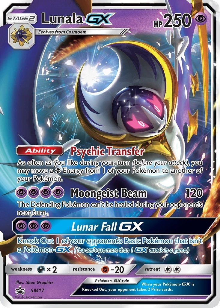 Image for Lunala GX - SM17 (SM17) [SM Promos] - Pokemon