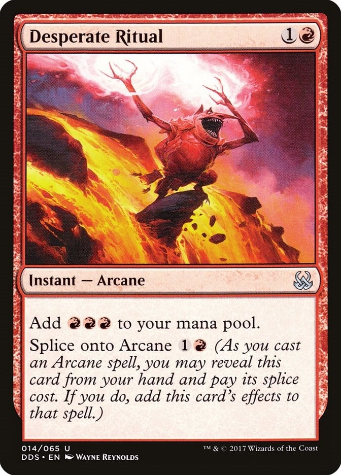Image for Desperate Ritual (14) [Mind vs. Might] - Magic: The Gathering
