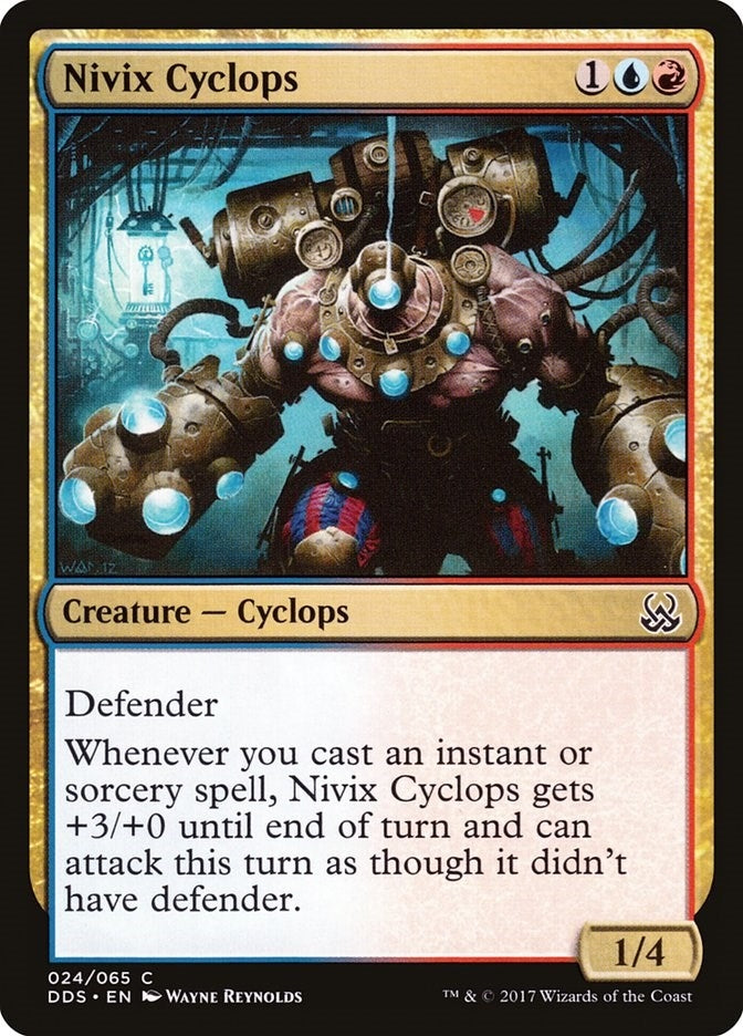 Image for Nivix Cyclops (24) [Mind vs. Might] - Magic: The Gathering