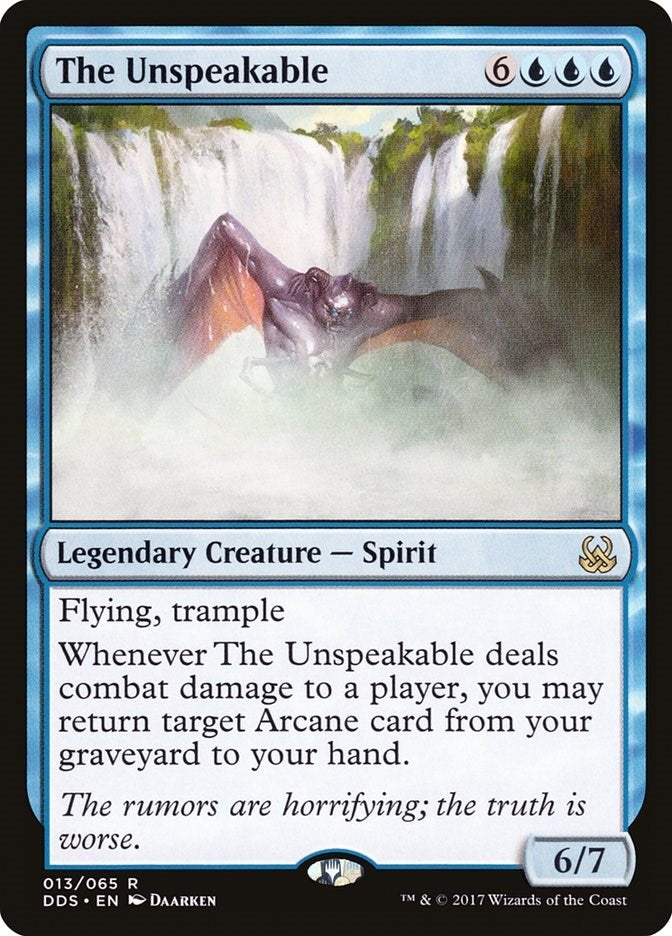 Image for The Unspeakable (13) [Mind vs. Might] - Magic: The Gathering