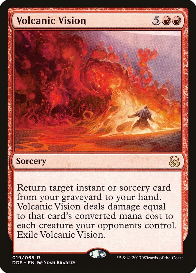 Image for Volcanic Vision (19) [Mind vs. Might] - Magic: The Gathering