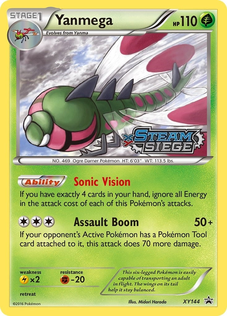 Image for Yanmega (XY Steam Siege Prerelease) (XY144) [XY Promos] - Pokemon