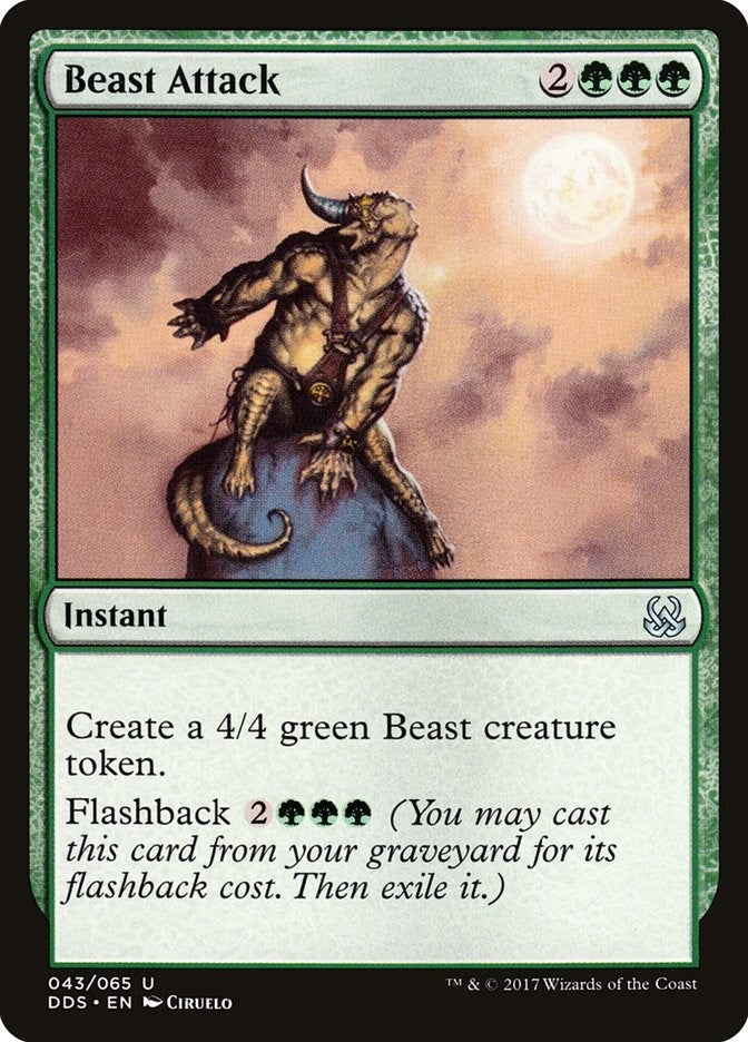 Image for Beast Attack (43) [Mind vs. Might] - Magic: The Gathering