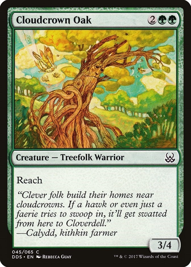 Image for Cloudcrown Oak (45) [Mind vs. Might] - Magic: The Gathering