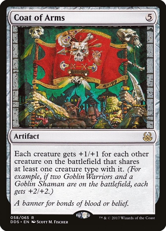 Image for Coat of Arms (58) [Mind vs. Might] - Magic: The Gathering
