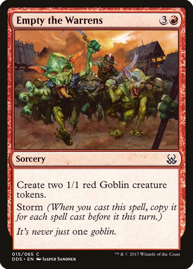 Image for Empty the Warrens (15) [Mind vs. Might] - Magic: The Gathering