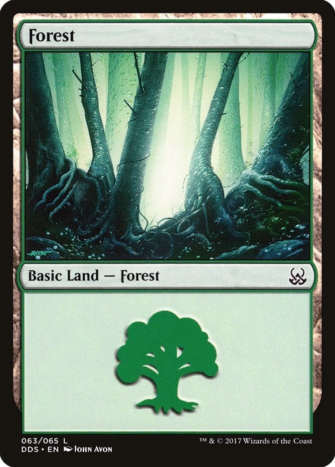 Image for Forest (063) (63) [Mind vs. Might] - Magic: The Gathering