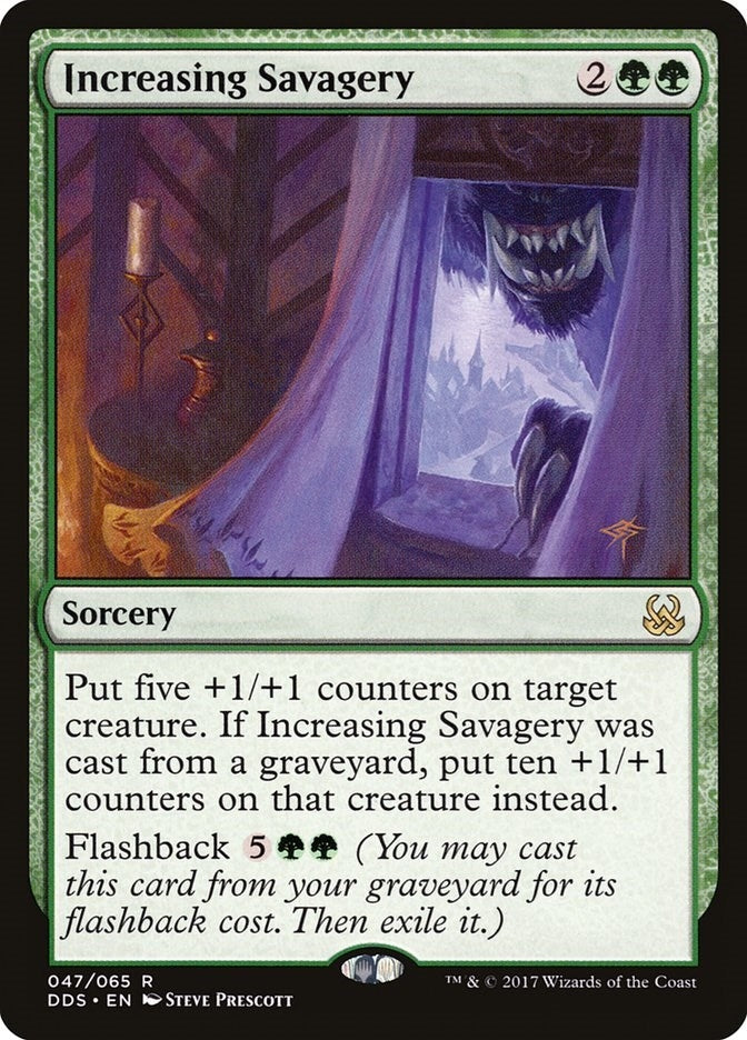 Image for Increasing Savagery (47) [Mind vs. Might] - Magic: The Gathering