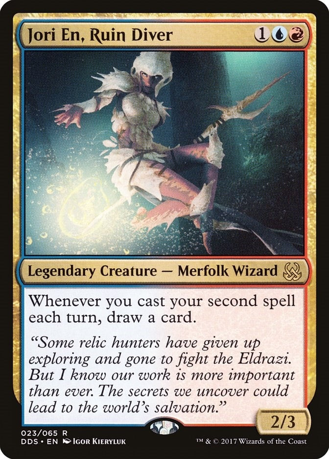 Image for Jori En, Ruin Diver (23) [Mind vs. Might] - Magic: The Gathering