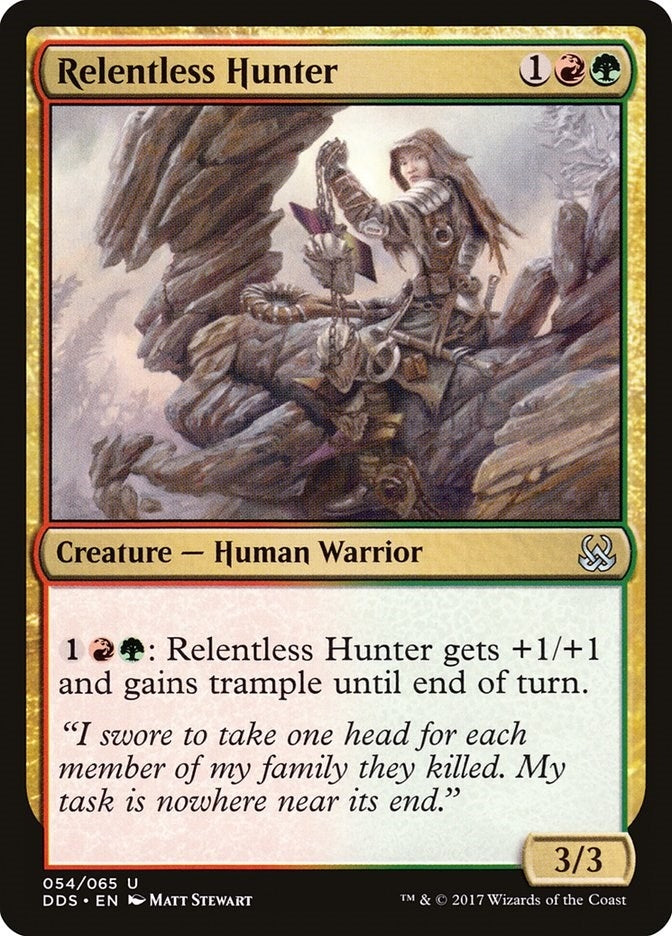 Image for Relentless Hunter (54) [Mind vs. Might] - Magic: The Gathering