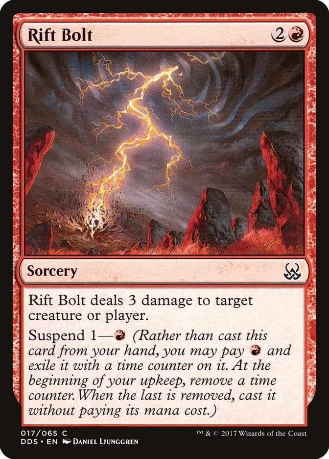Image for Rift Bolt (17) [Mind vs. Might] - Magic: The Gathering