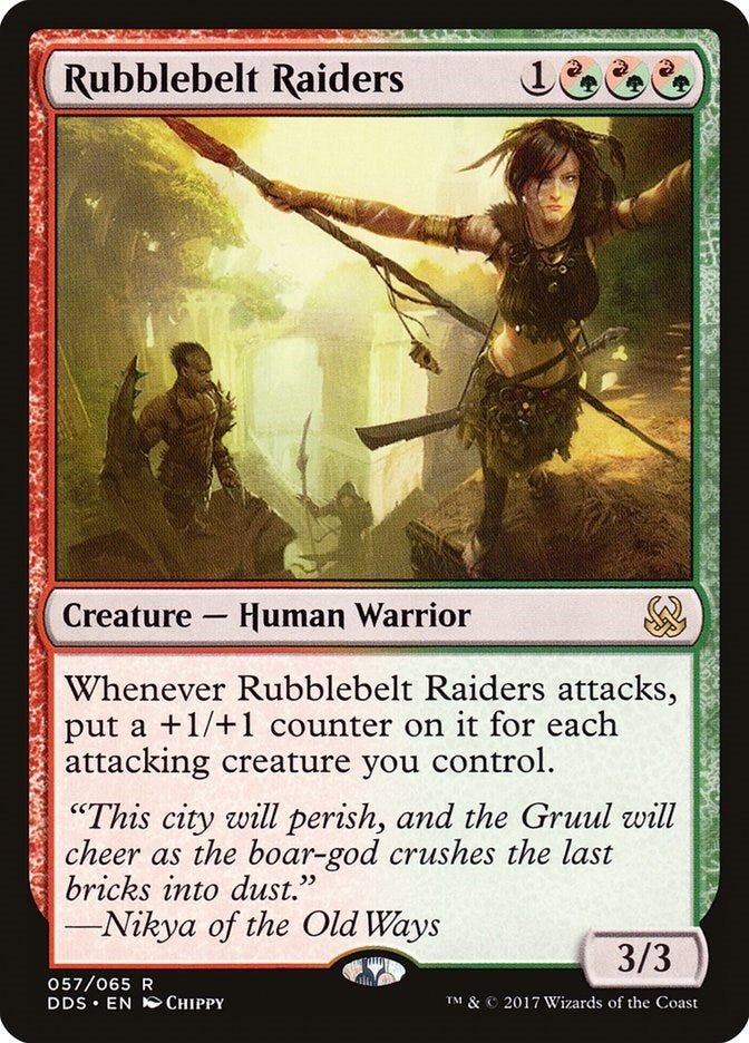 Image for Rubblebelt Raiders (57) [Mind vs. Might] - Magic: The Gathering