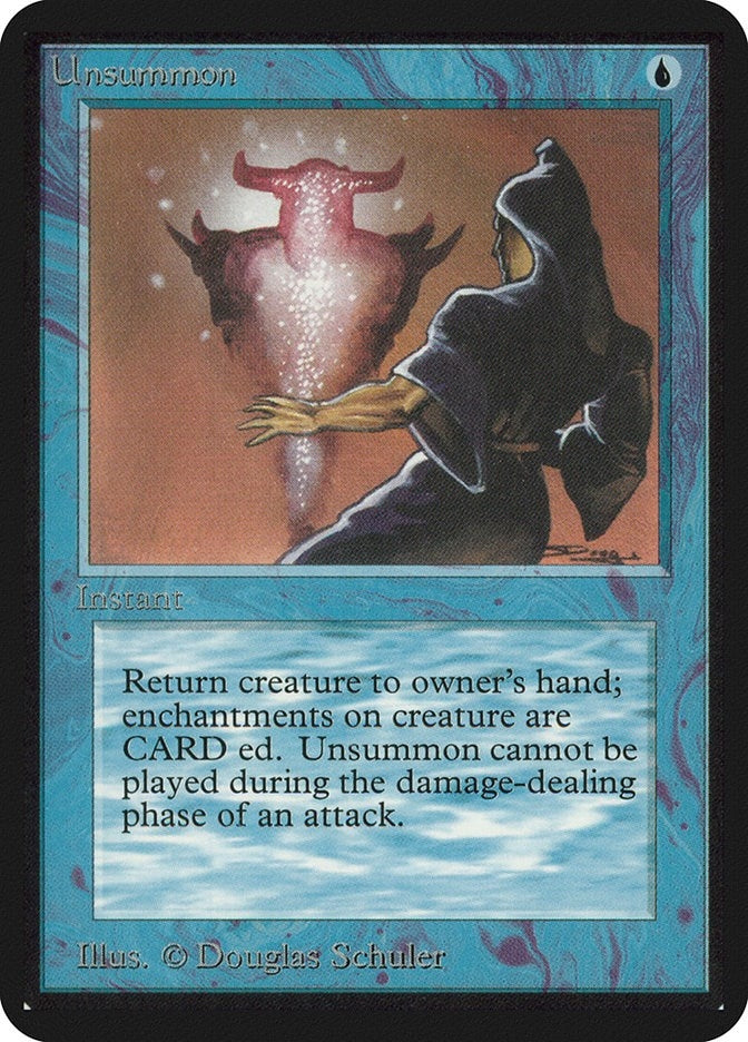 Image for Unsummon [Alpha Edition] - Magic: The Gathering
