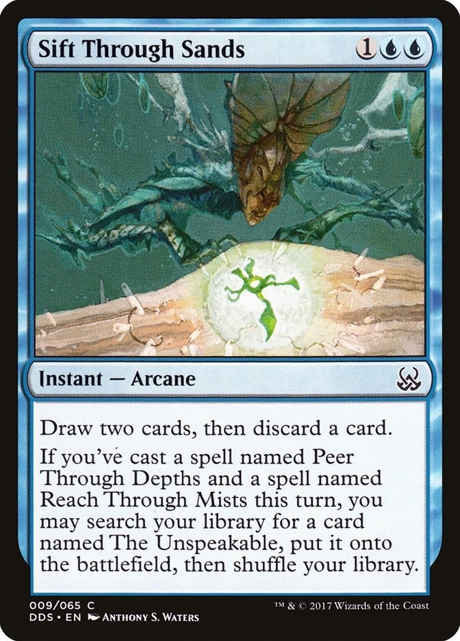 Image for Sift Through Sands (9) [Mind vs. Might] - Magic: The Gathering