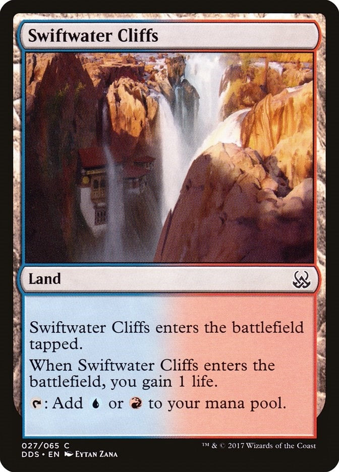 Image for Swiftwater Cliffs (27) [Mind vs. Might] - Magic: The Gathering