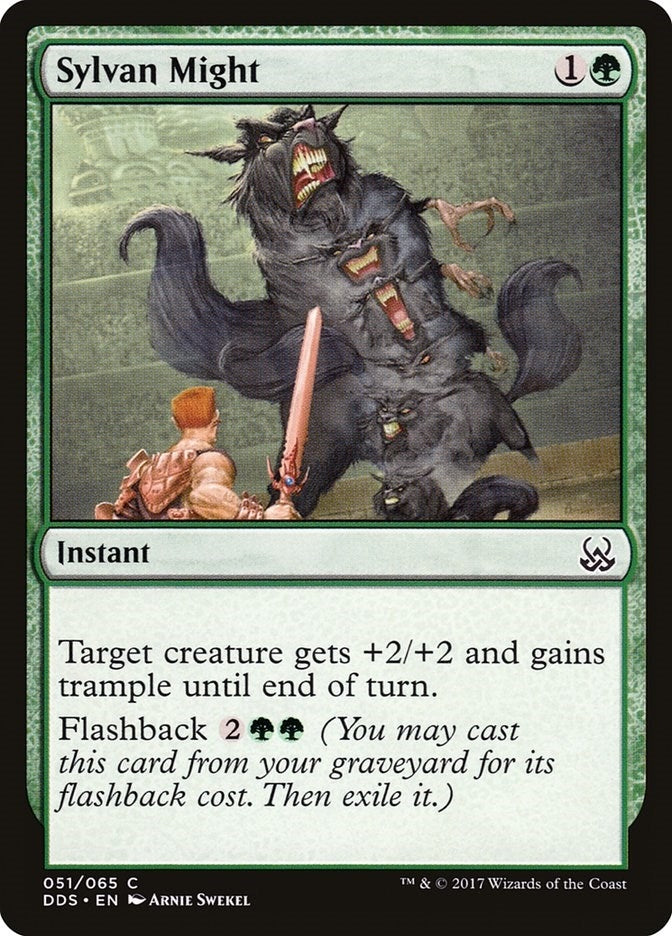 Image for Sylvan Might (51) [Mind vs. Might] - Magic: The Gathering