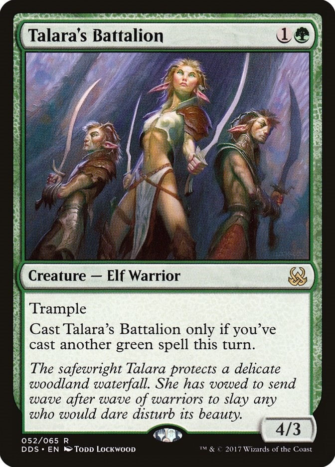Image for Talara's Battalion (52) [Mind vs. Might] - Magic: The Gathering
