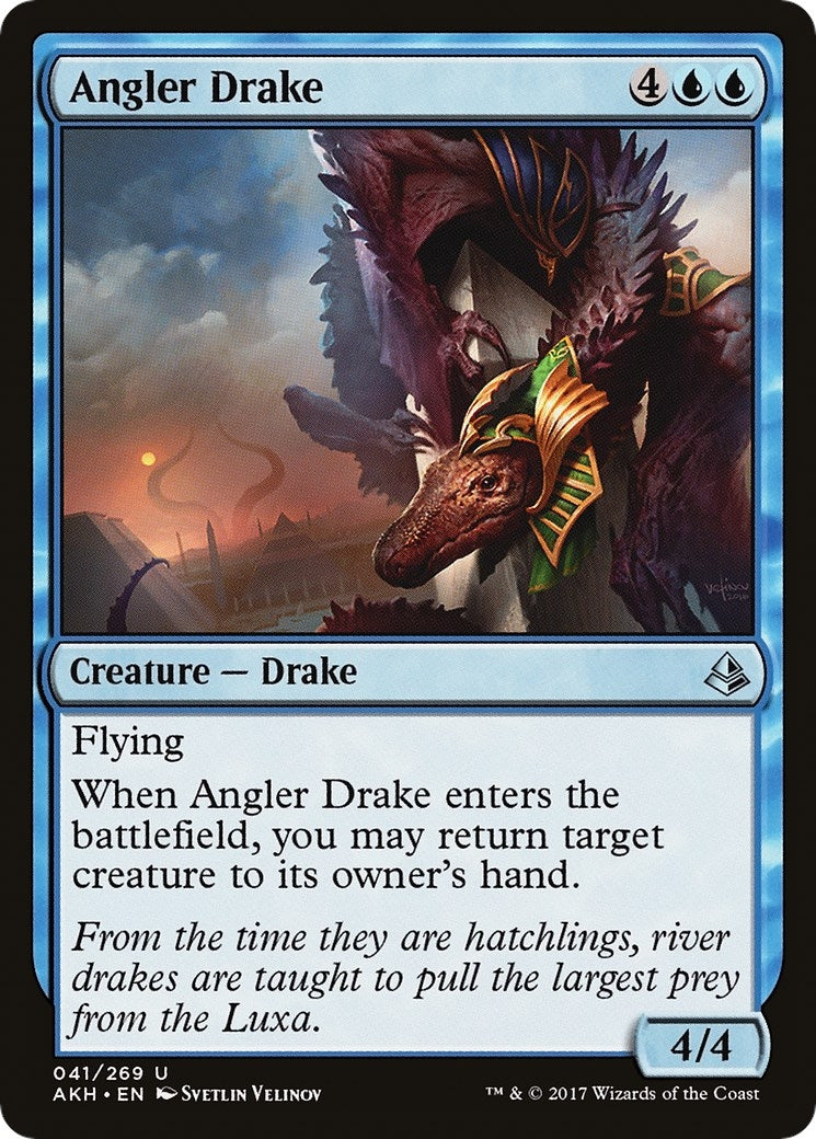 Image for Angler Drake (41) [Amonkhet] - Magic: The Gathering