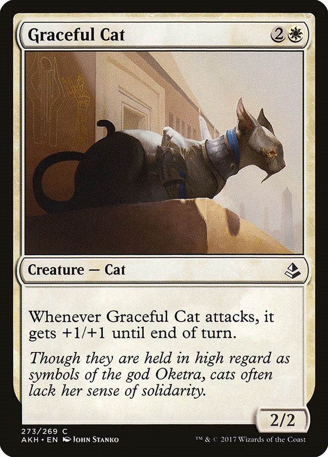 Image for Graceful Cat (273) [Amonkhet] - Magic: The Gathering