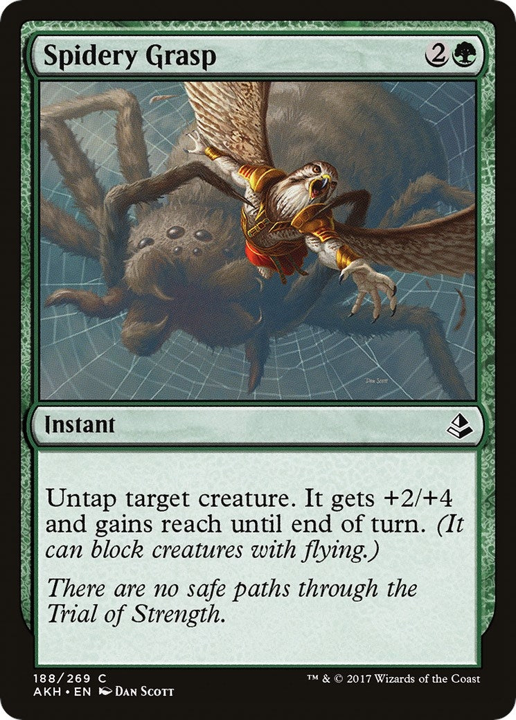 Image for Spidery Grasp (188) [Amonkhet] - Magic: The Gathering
