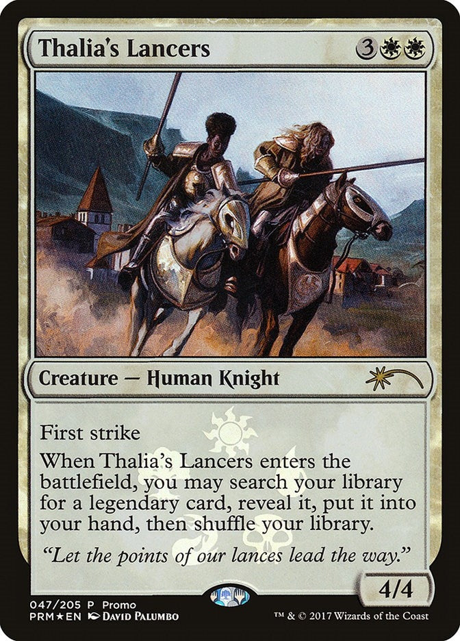 Image for Thalia's Lancers (47) [Media Promos] - Magic: The Gathering