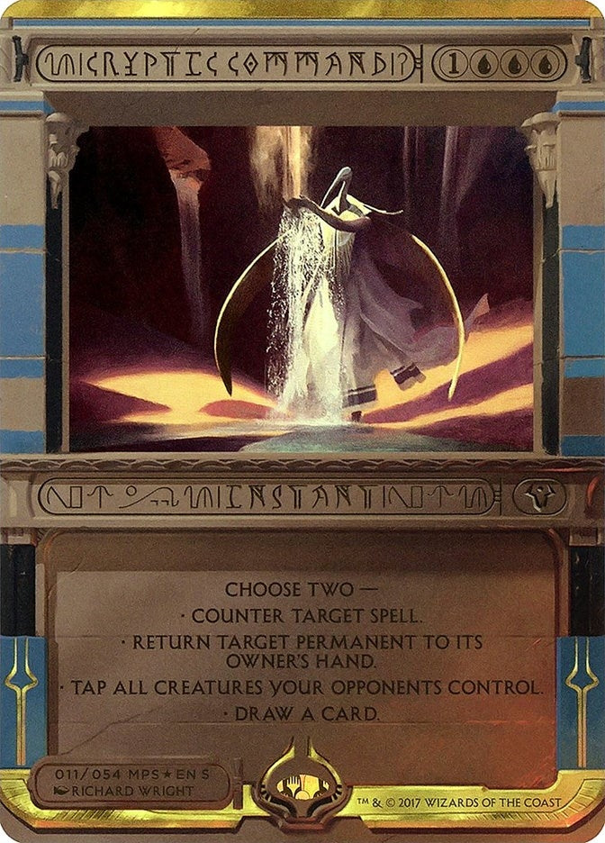 Image for Cryptic Command (11) [Masterpiece Series: Amonkhet Invocations] - Magic: The Gathering