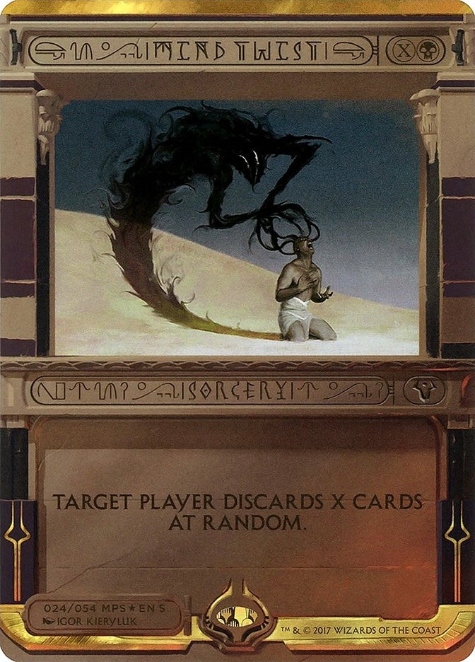 Image for Mind Twist (24) [Masterpiece Series: Amonkhet Invocations] - Magic: The Gathering