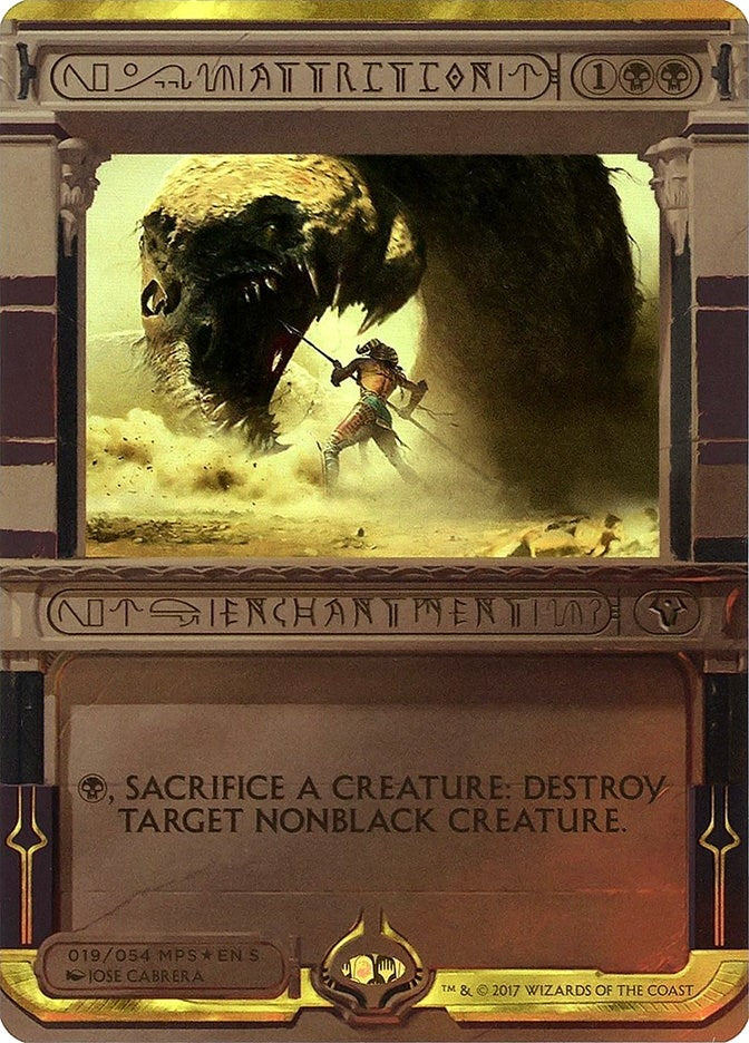 Image for Attrition (19) [Masterpiece Series: Amonkhet Invocations] - Magic: The Gathering
