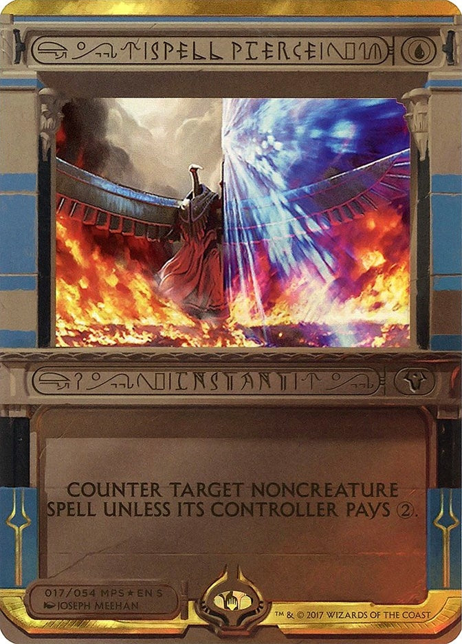 Image for Spell Pierce (17) [Masterpiece Series: Amonkhet Invocations] - Magic: The Gathering