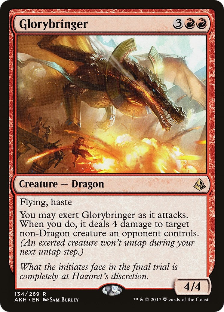 Image for Glorybringer (134) [Amonkhet] - Magic: The Gathering