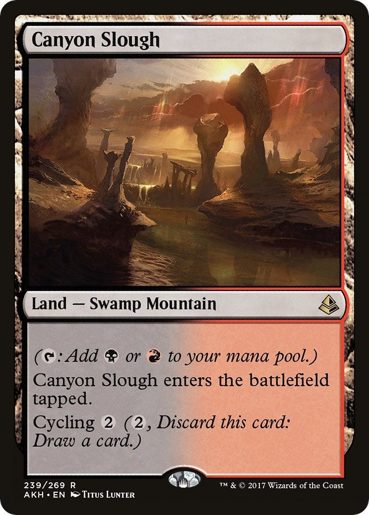 Image for Canyon Slough (239) [Amonkhet] - Magic: The Gathering