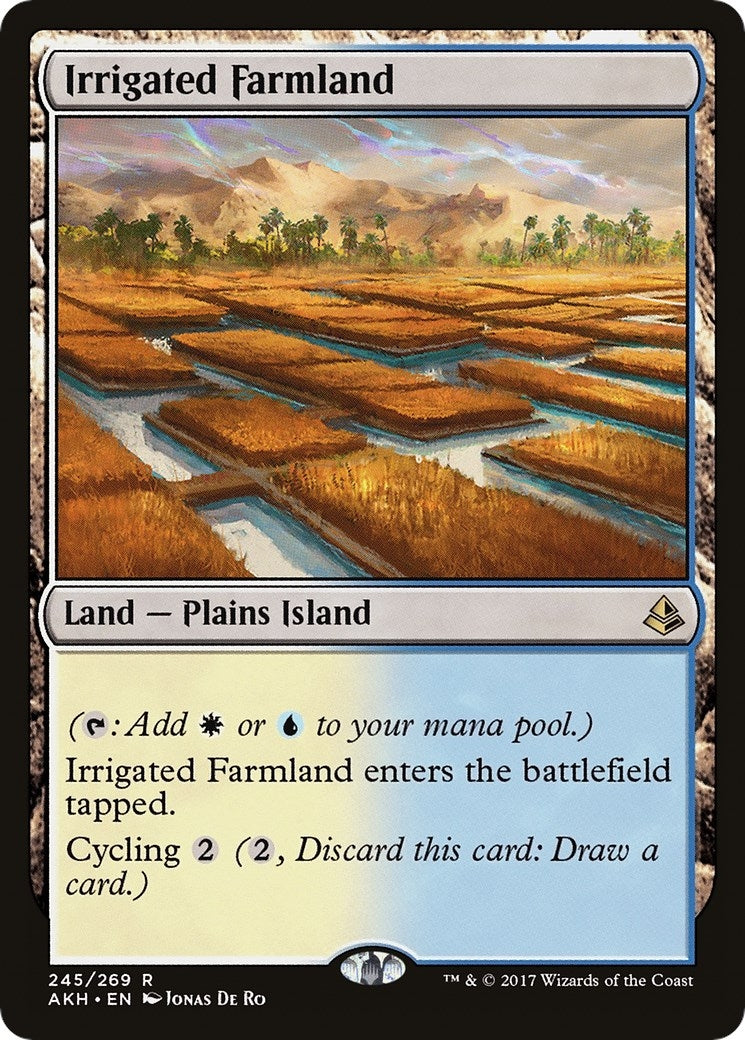 Image for Irrigated Farmland (245) [Amonkhet] - Magic: The Gathering