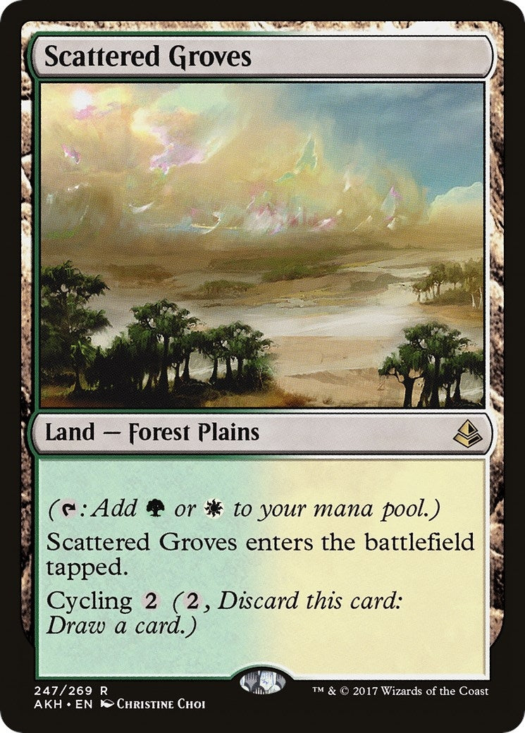 Image for Scattered Groves (247) [Amonkhet] - Magic: The Gathering