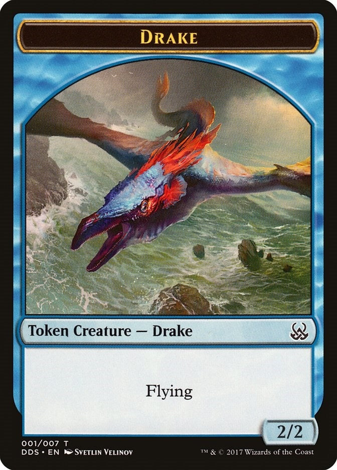 Image for Drake Token (1) [Mind vs. Might] - Magic: The Gathering