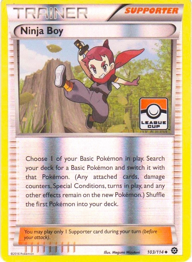 Image for Ninja Boy - 103/114 (League Cup) (103/114) [League & Championship Cards] - Pokemon