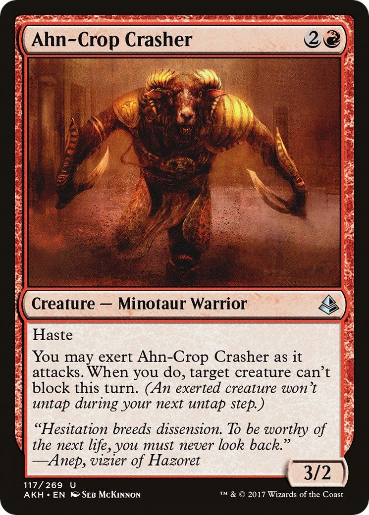Image for Ahn-Crop Crasher (117) [Amonkhet] - Magic: The Gathering