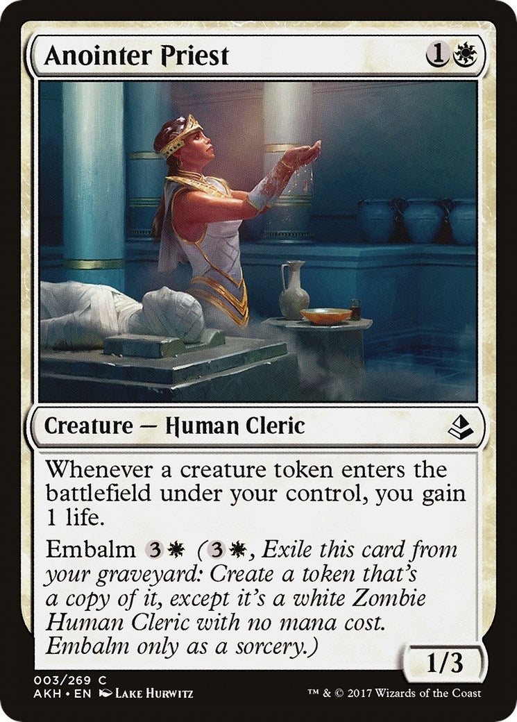 Image for Anointer Priest (3) [Amonkhet] - Magic: The Gathering