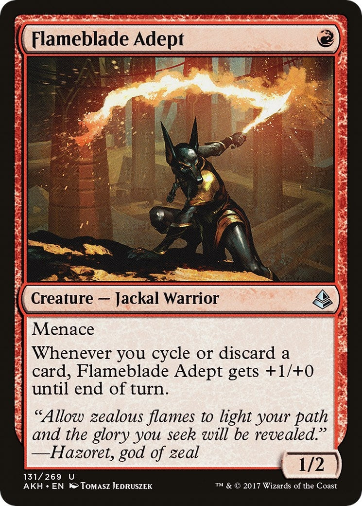 Image for Flameblade Adept (131) [Amonkhet] - Magic: The Gathering