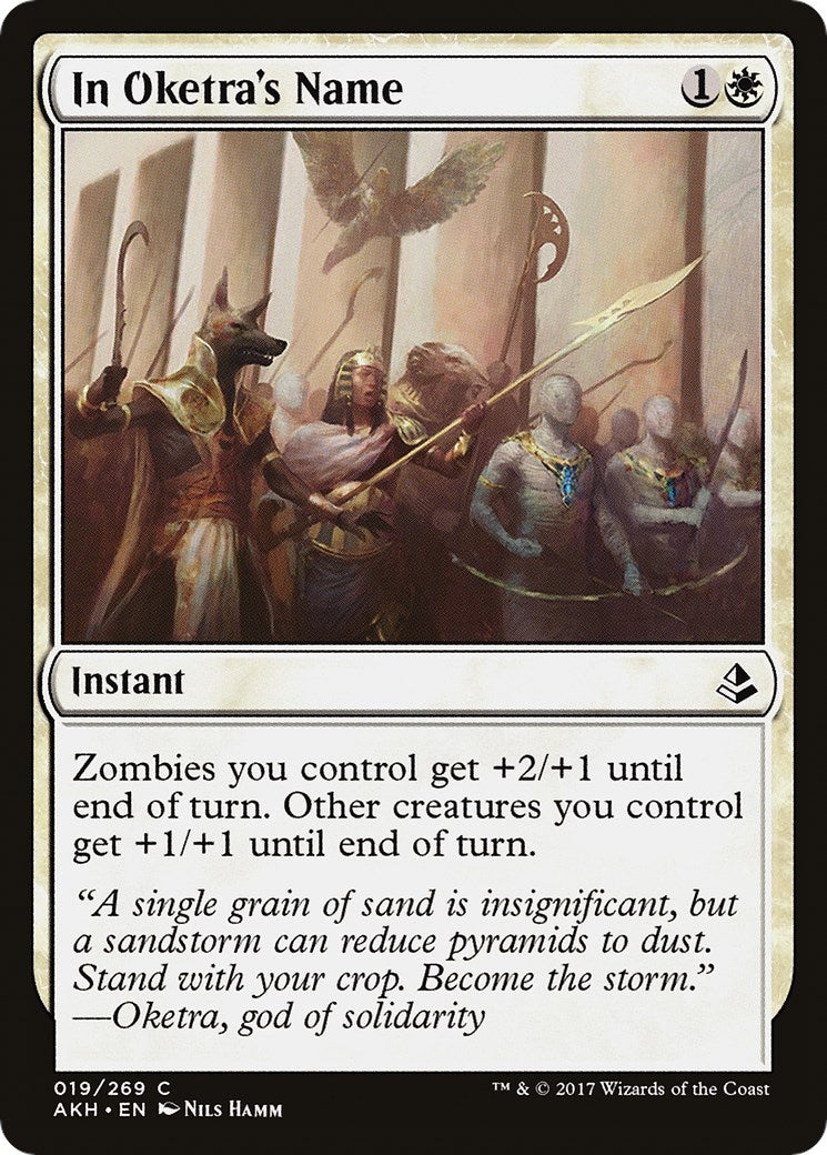 Image for In Oketra's Name (19) [Amonkhet] - Magic: The Gathering