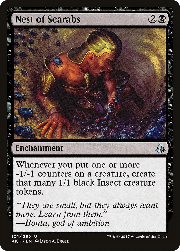 Image for Nest of Scarabs (101) [Amonkhet] - Magic: The Gathering