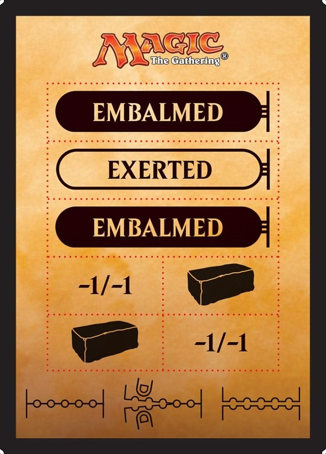 Punch Card Token (0) [Amonkhet Tokens]