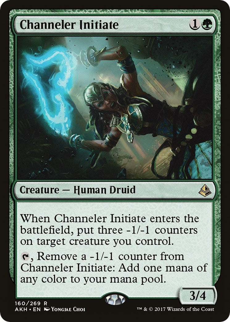 Image for Channeler Initiate (160) [Amonkhet] - Magic: The Gathering