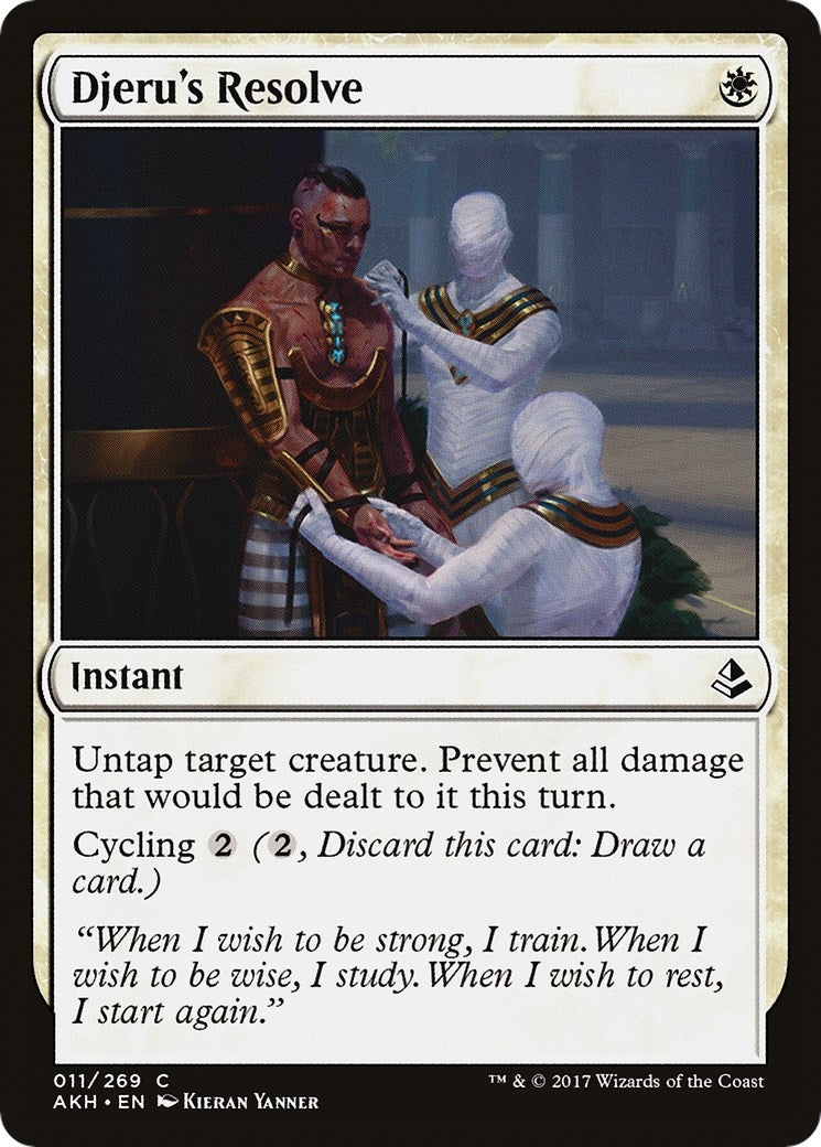 Image for Djeru's Resolve (11) [Amonkhet] - Magic: The Gathering