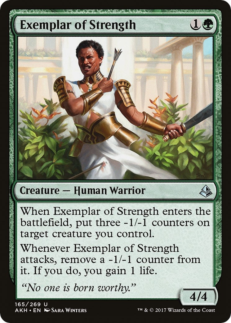 Image for Exemplar of Strength (165) [Amonkhet] - Magic: The Gathering