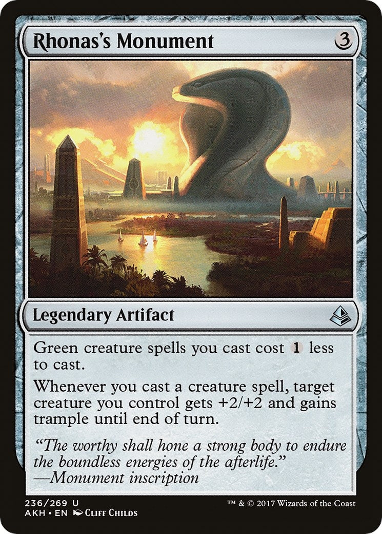 Rhonas's Monument (236) [Amonkhet]