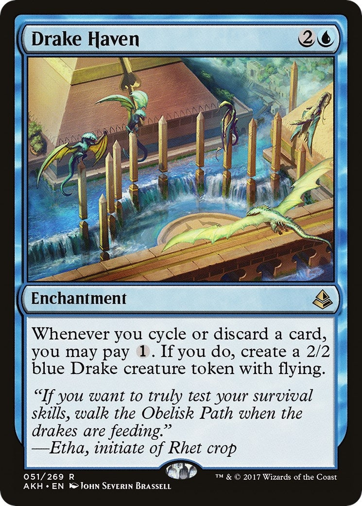 Image for Drake Haven (51) [Amonkhet] - Magic: The Gathering